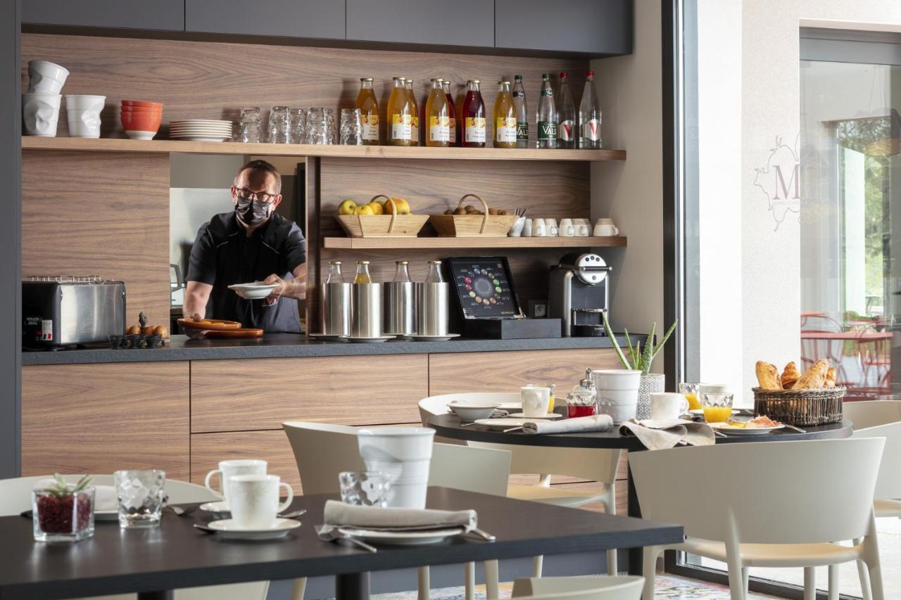 Logis Auberge Les Murets Hotel Restaurant Spa Chandolas Kültér fotó