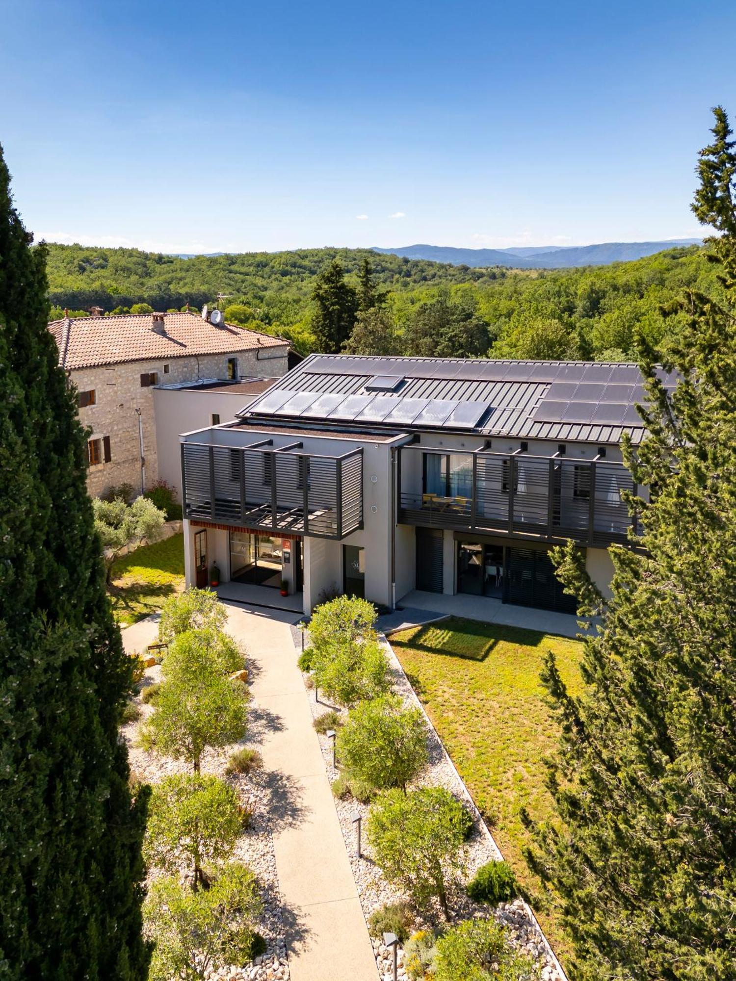 Logis Auberge Les Murets Hotel Restaurant Spa Chandolas Kültér fotó